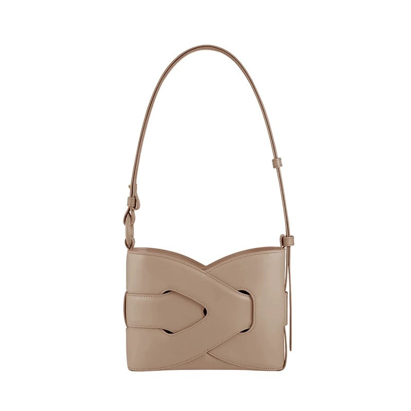 Twist Geometric Design Niche Retro Underarm Shoulder Bags