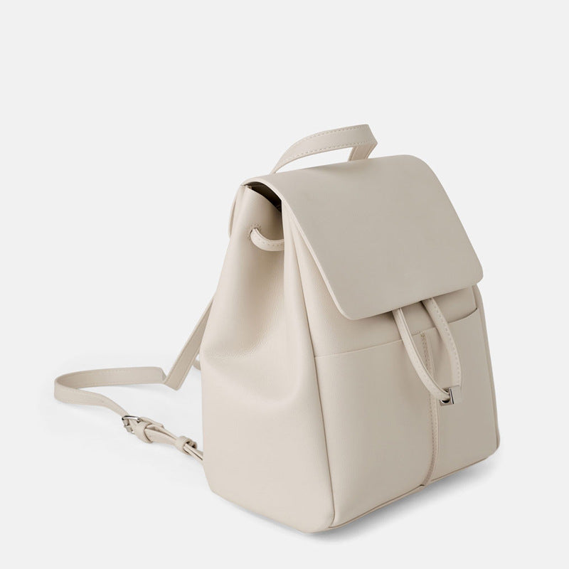 Women's Niche Leisure Korean Style Simple Large Backpacks