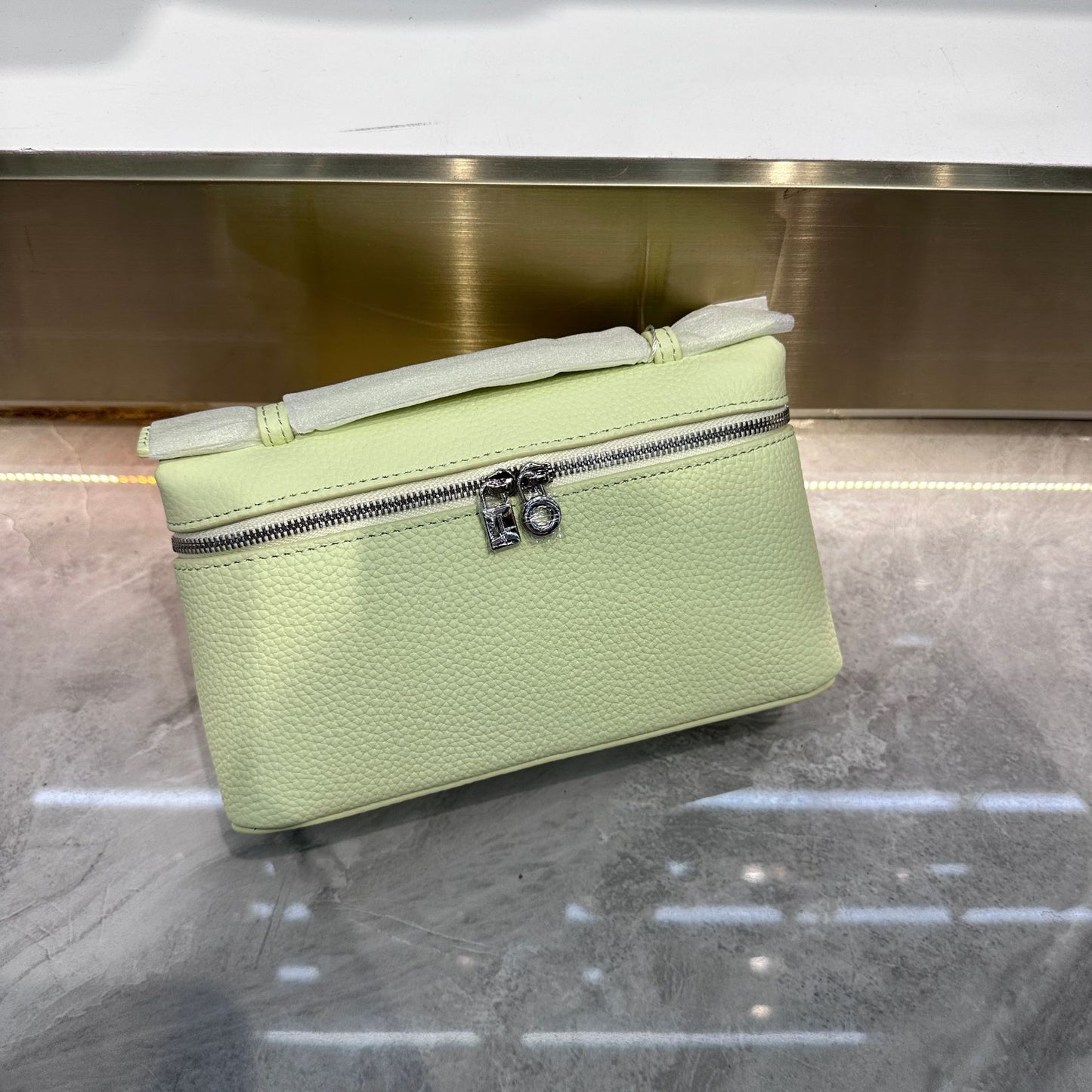 Women's Leather Lunch Box First Layer Cowhide Hand Shoulder Bags