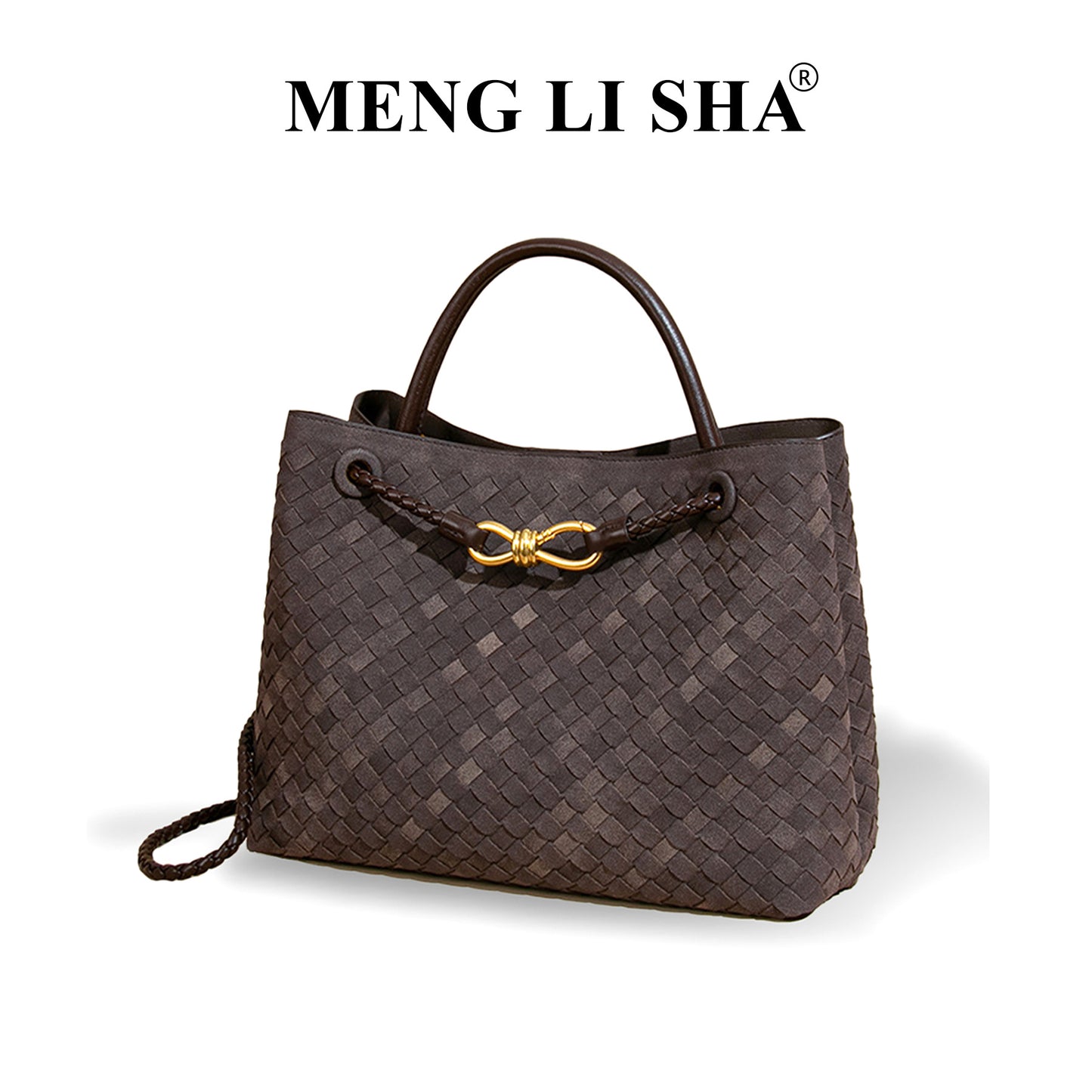 Women's Hand-woven Commuter Large Capacity Portable Handbags