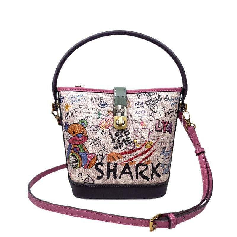 Durable Stylish Elegant Contrast Color Iti Bags