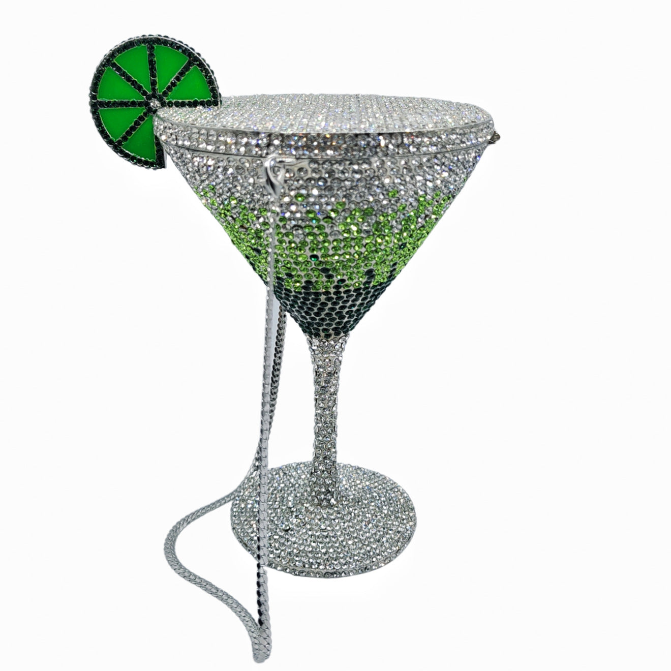 Women's Strictly Selected Cocktail Goblet Diamond Clutch Bags