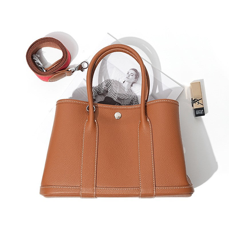 Graceful Soft Full Grain Leather Mini Handbags