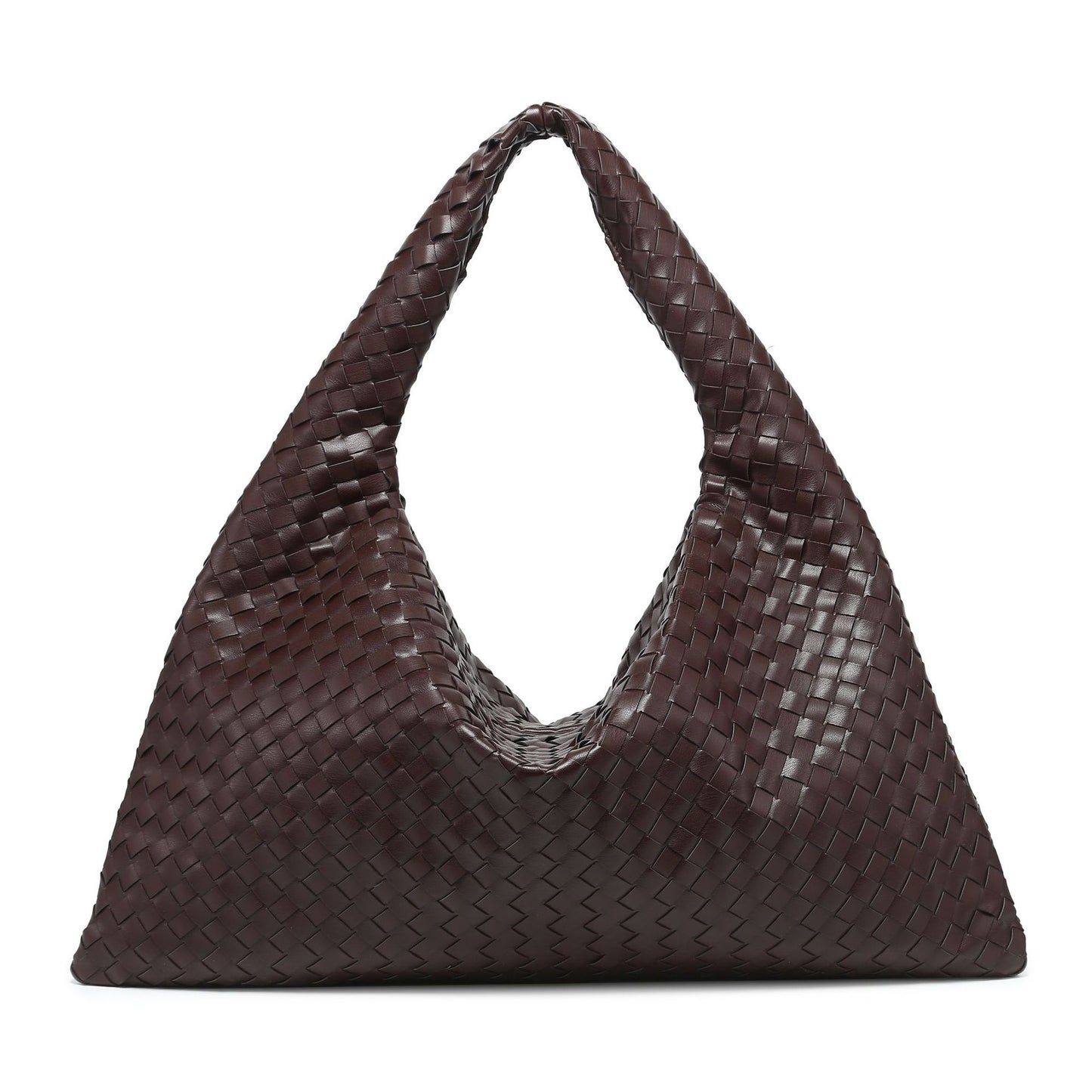 Women's High-grade Hand-woven Medium Croissant Underarm Handbags