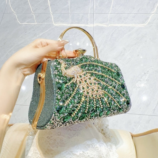 Full Diamond High-grade Party Dinner Banquet Shoulder Bags