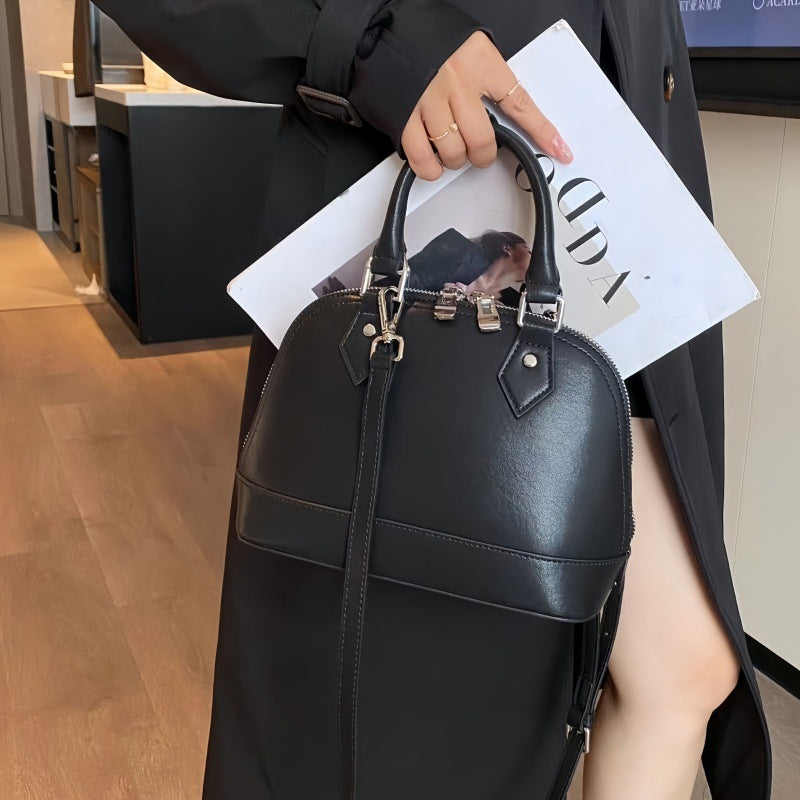 Women's Fashion Niche Western Style Genuine Crossbody Bags