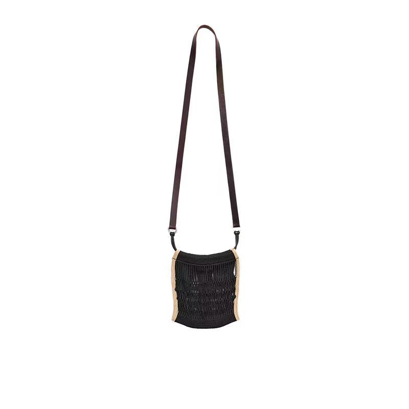Women's Design Simple Fabric Mesh Shopping Fashion Crossbody Bags