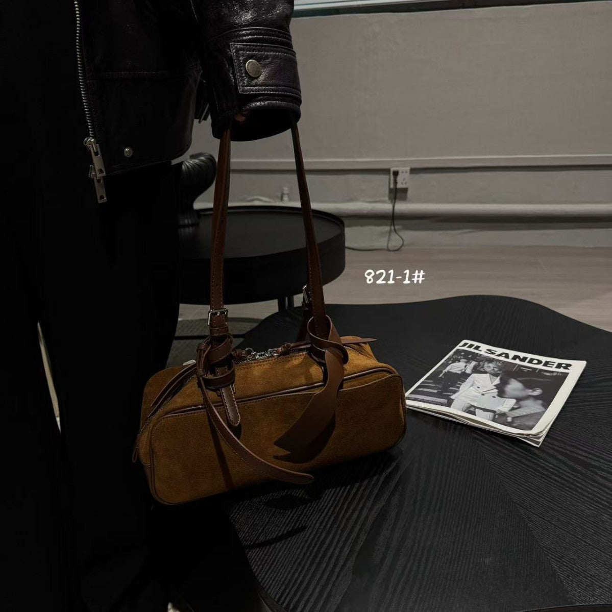 Women's Retro Lazy Style Genuine Leather Frosted Crossbody Bags