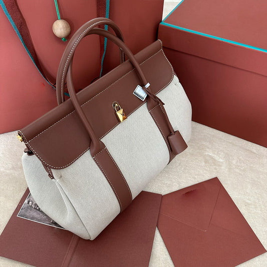 Capacity Commuter High Sense Full Grain Crossbody Bags