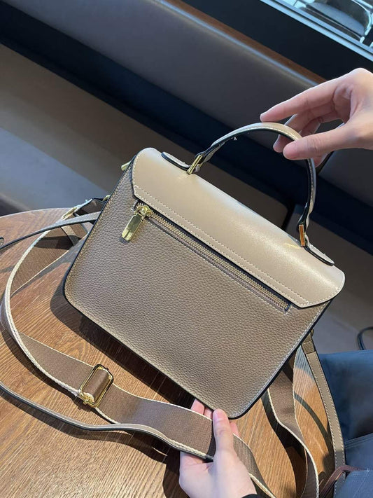 Women's Soft Genuine Leather Surface Two Pieces Handbags