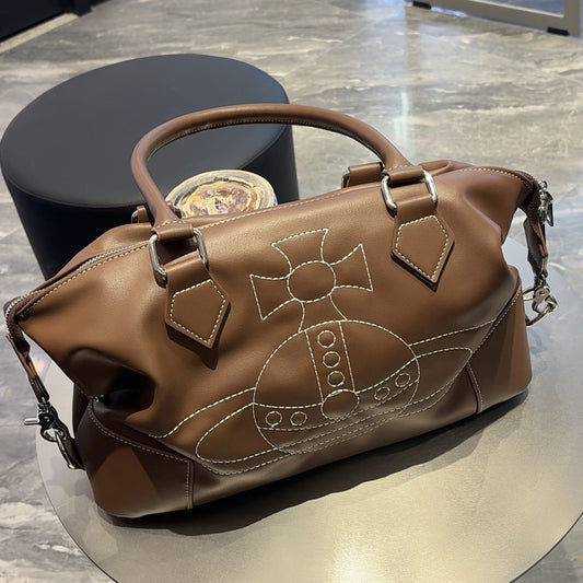 Attractive Mother's Embroidery Thread Fashion Retro Bags