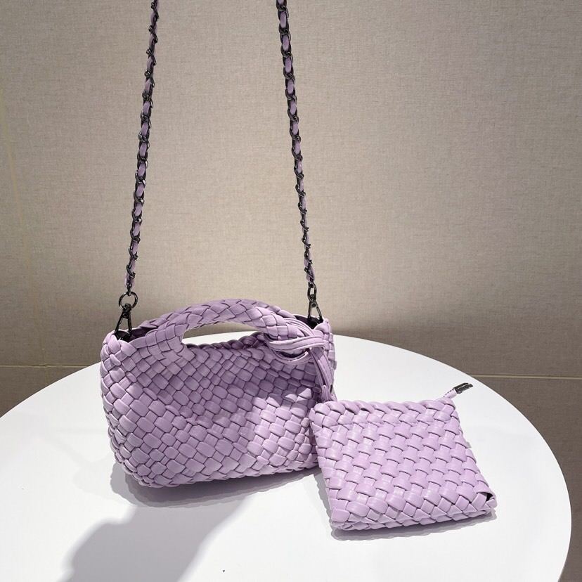 Women's Hand-woven Summer Soft Leather Underarm High-grade Armpit Bags