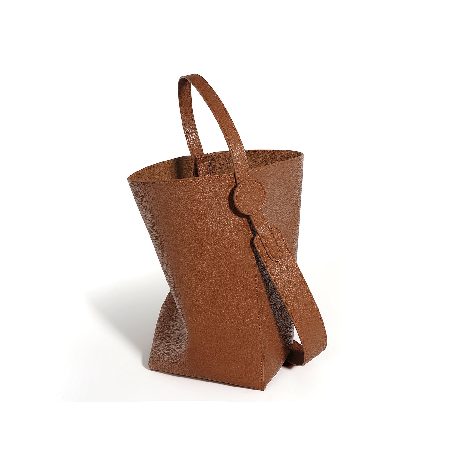 Design Cowhide Simple Large Capacity Portable Bags