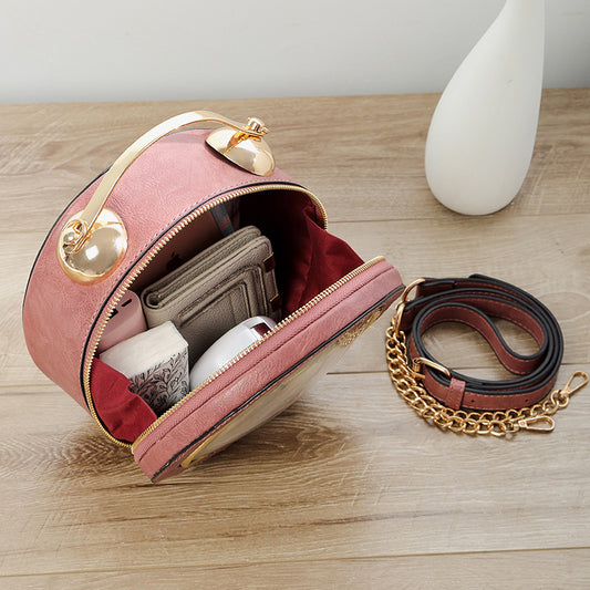 Women's British Niche Retro Creative Clock Exotic Shoulder Bags