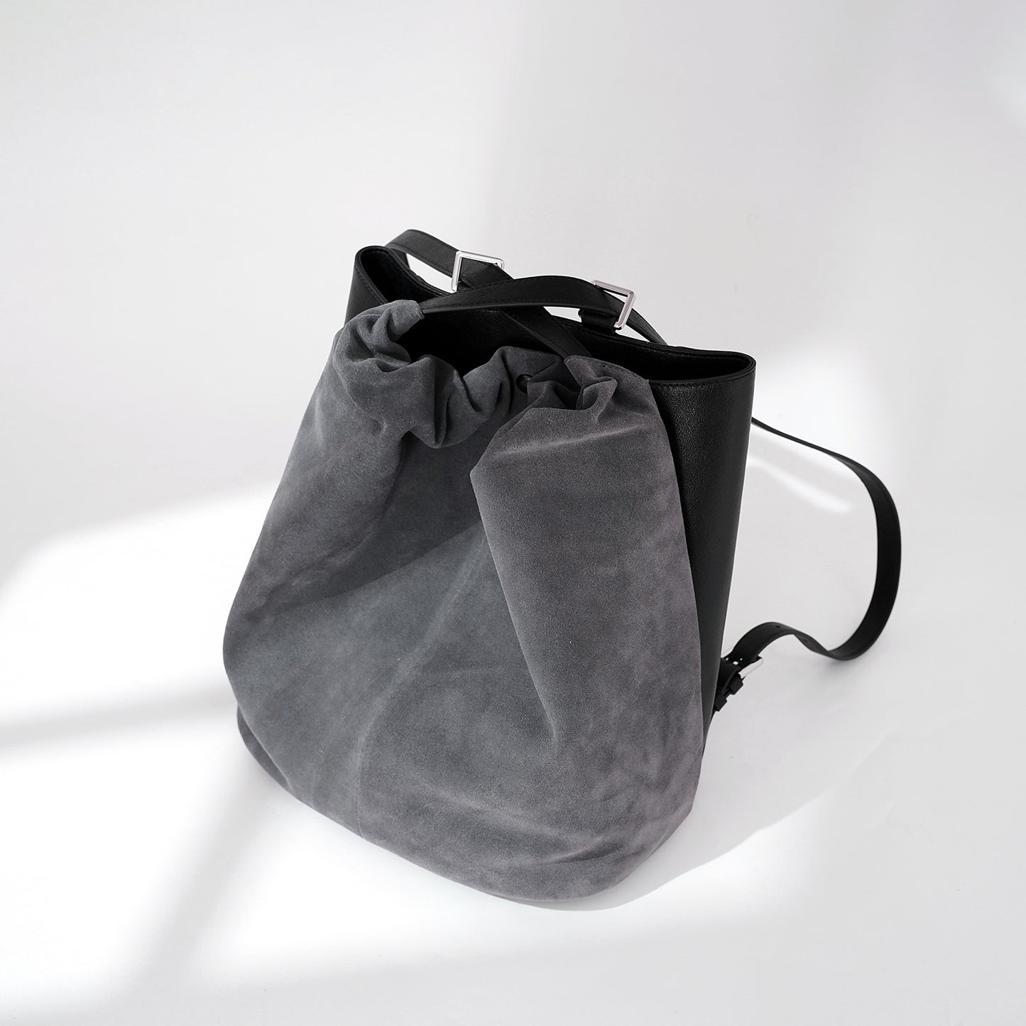 Slouchy Women's Suede High-grade Brown Versatile Backpacks