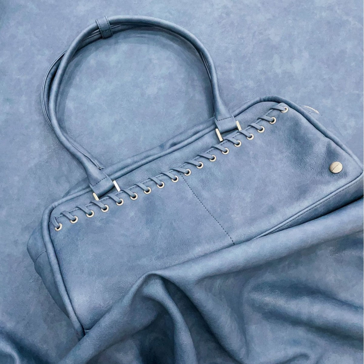 Women's Niche Artificial Leather Rectangular Soft Shoulder Bags