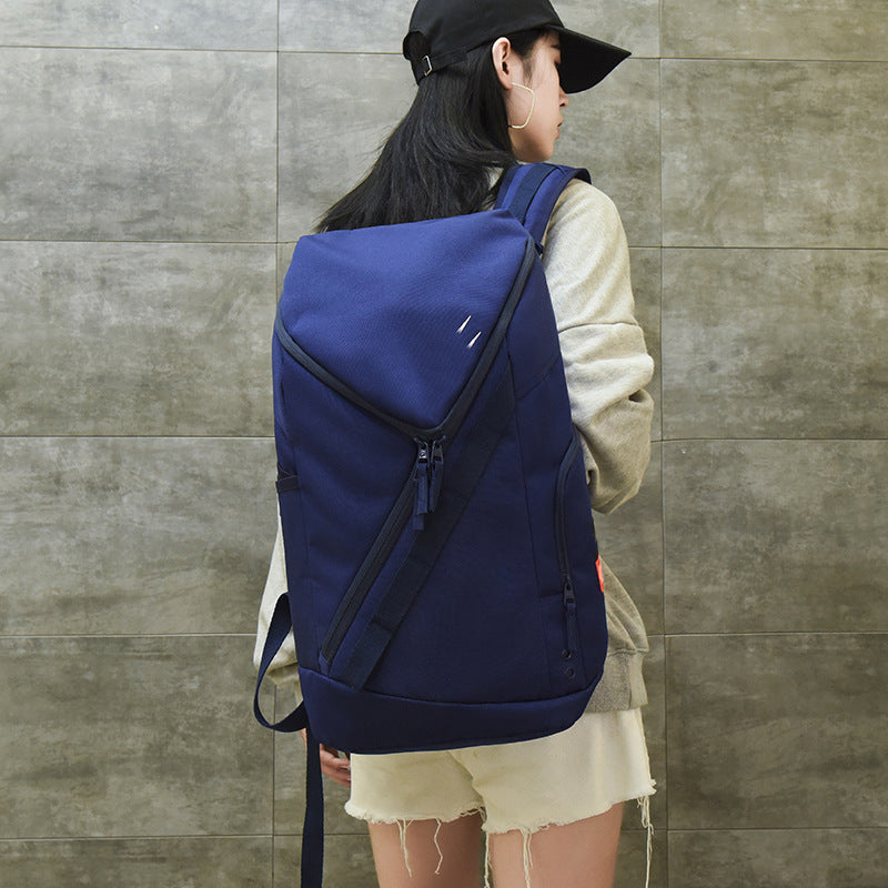 Women's Letter Large Capacity Sewing Line Oxford Backpacks