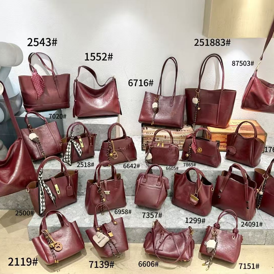 Durable Red Light Luxury Elegant Bridal Shoulder Bags