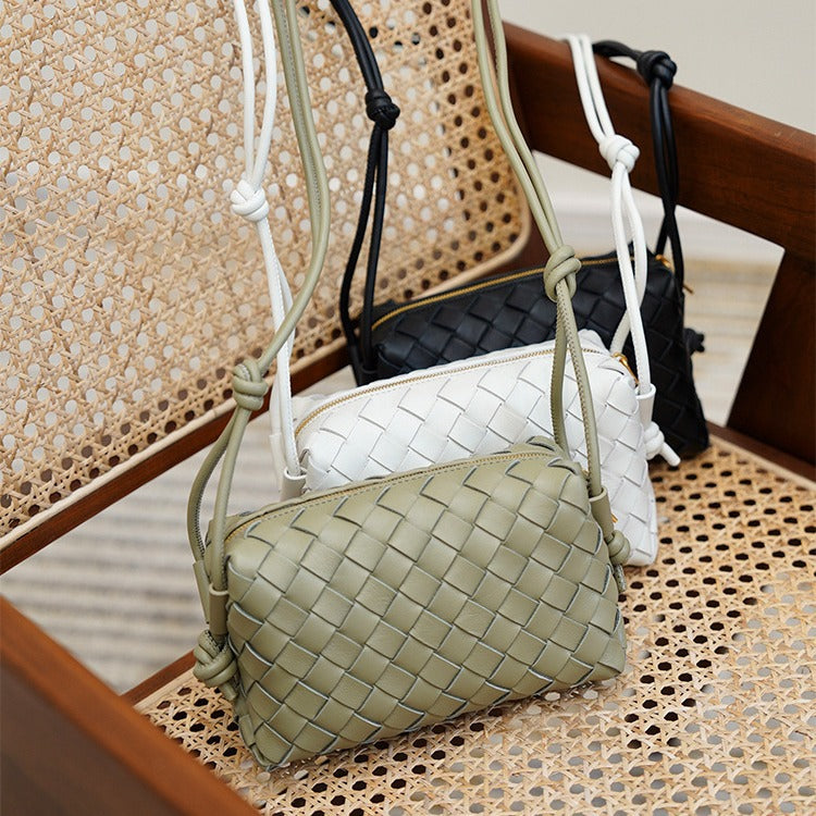 Women's Handmade Summer Fashion Leather High-grade Sense Crossbody Bags