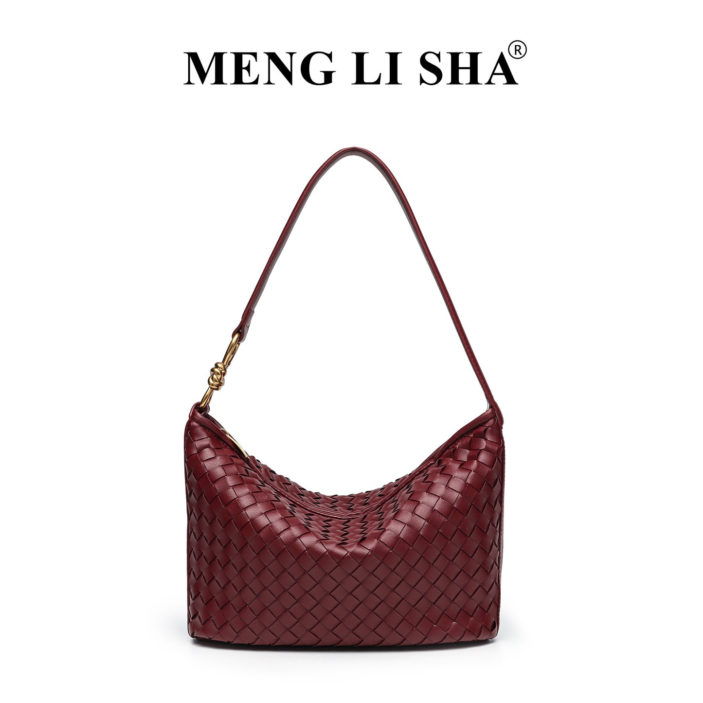 Women's Niche High-grade Hand-woven Lunch Box Fashion Shoulder Bags