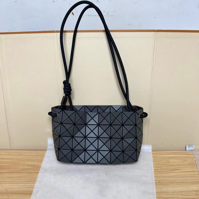 Women's Geometric Rhombus Single Life Box Shoulder Bags
