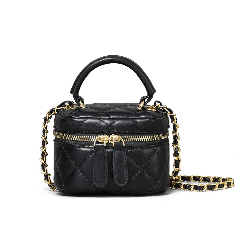 Women's Fashion High Sense Niche Leather Crossbody Bags