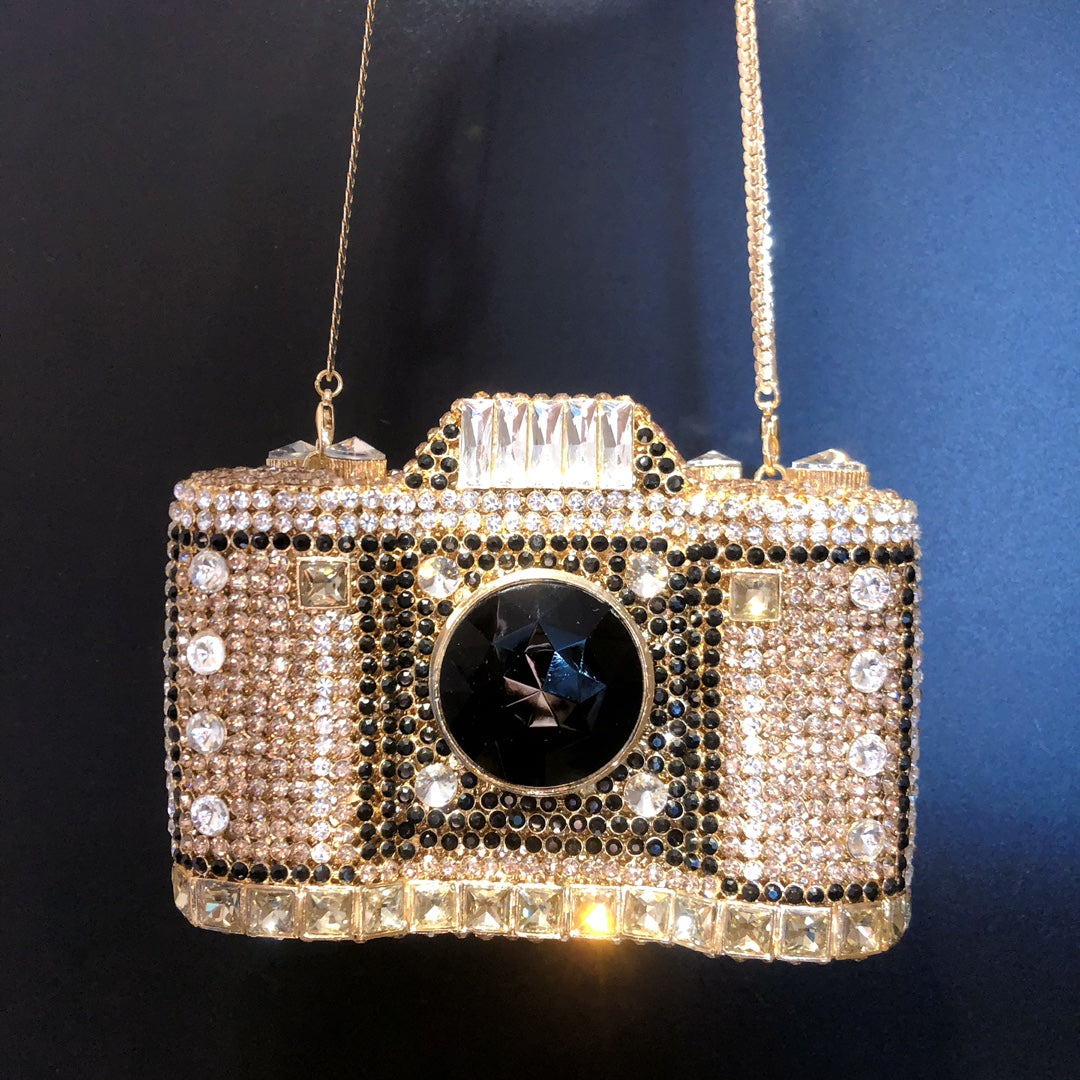 Strict Selection Diamond Hardware Banquet Hand Evening Bags