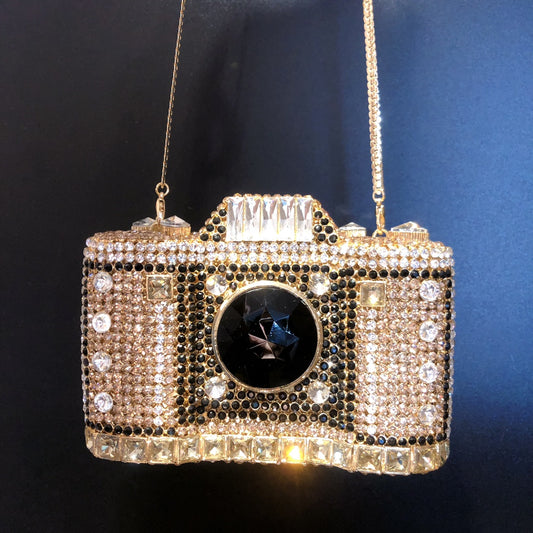 Strict Selection Diamond Hardware Banquet Hand Evening Bags