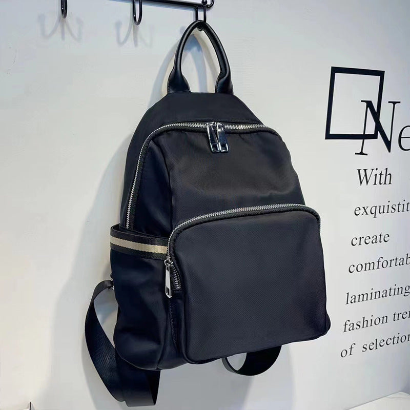 Women's Fashionable Korean Oxford Cloth Versatile Backpacks