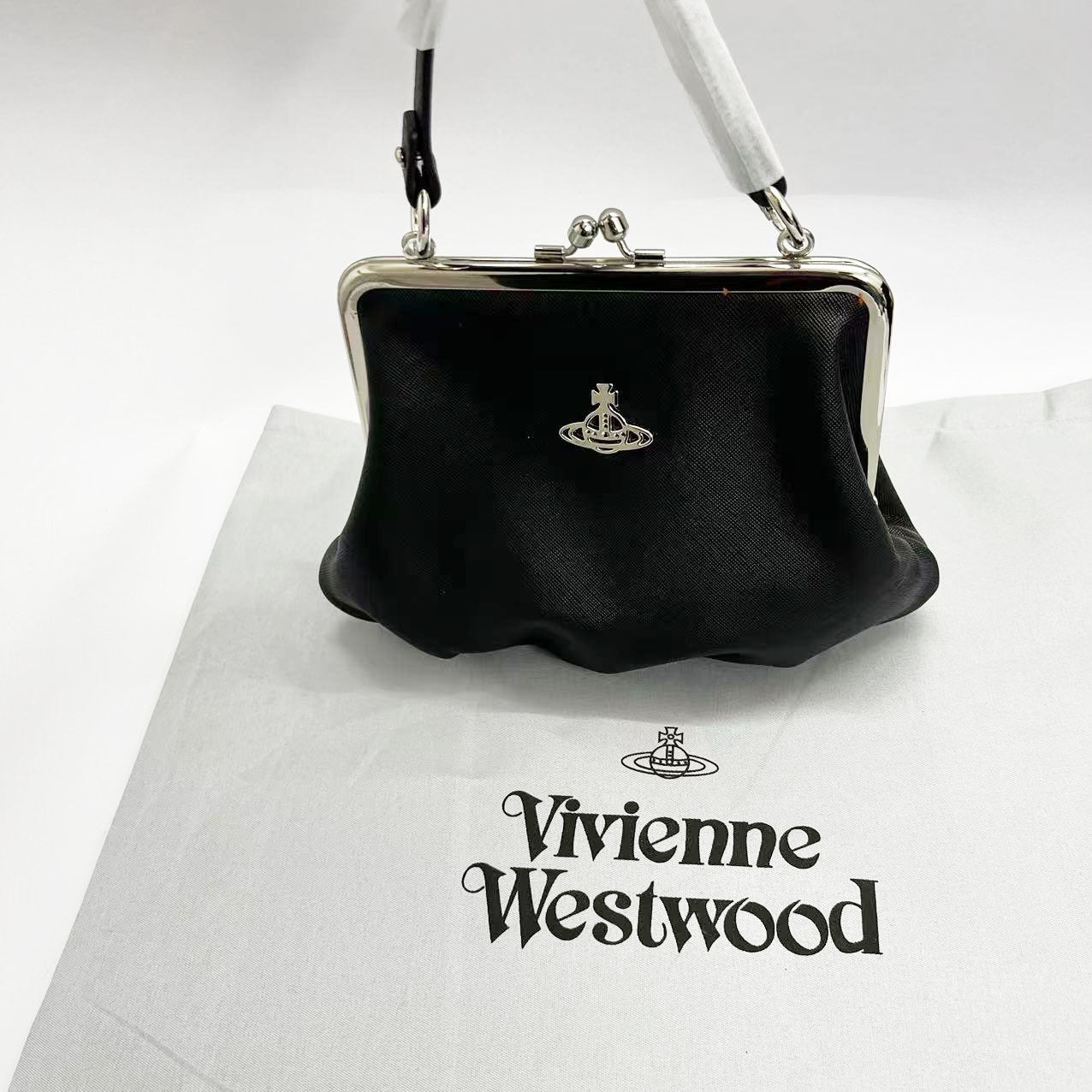 Mother's Saturn Frame Dumpling Classic Sheepskin Bags