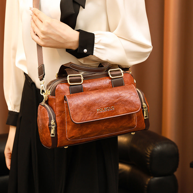 Women's Today Retro Strap Portable Practical Daily Shoulder Bags
