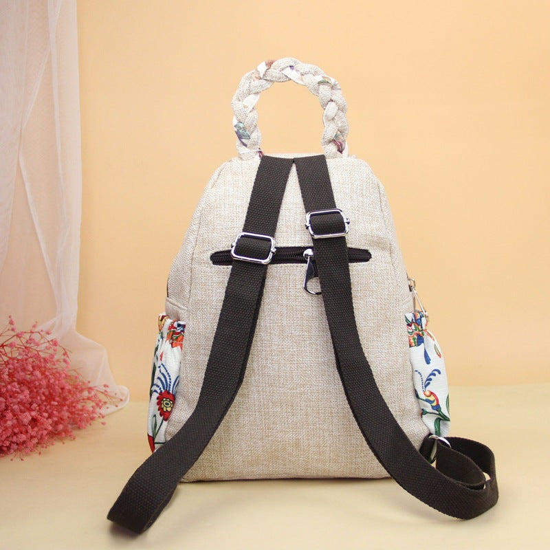 Style Cherry Three-dimensional Artistic Pastoral Fashion Backpacks