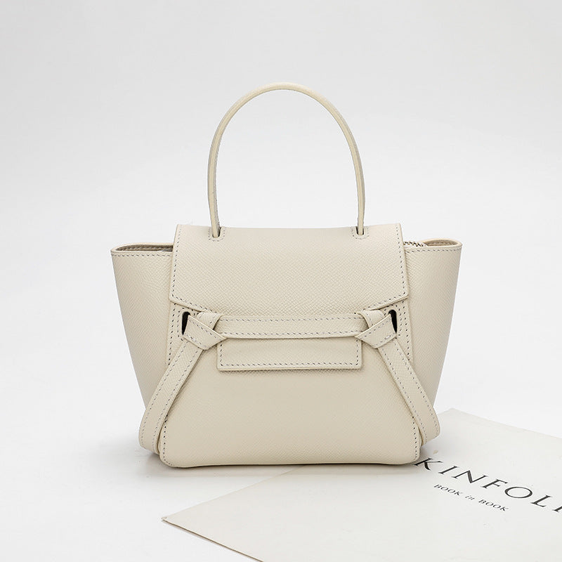 Women's Genuine Leather Catfish Yao Chen Smiling Crossbody Bags