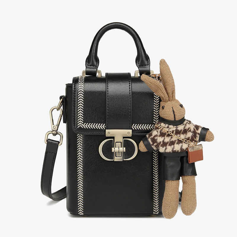 Women's Leather High-grade Retro Versatile Niche Crossbody Bags