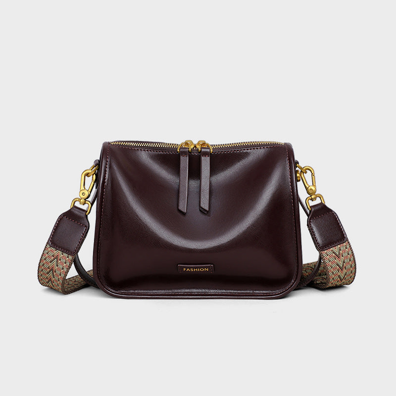 Women's Genuine Leather Underarm High-grade Pillow Crossbody Bags