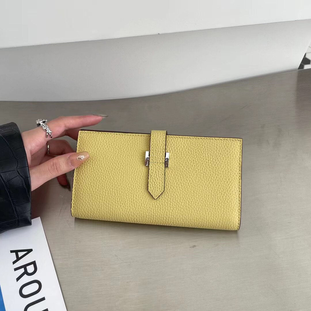 Women's Classic Beautiful Long Leather Clutch Ladies Wallets