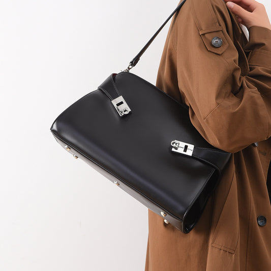 Women's Simple Fashionable High-grade Underarm Loose Soft Shoulder Bags