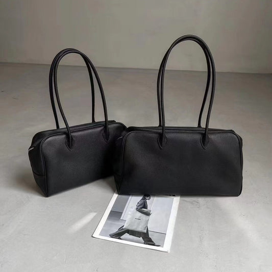 Women's Commuter Foreskin Large Capacity Short Business Shoulder Bags