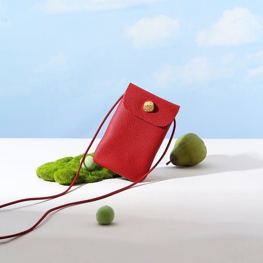 Women's Simple Style Leather Spring First Layer Crossbody Bags
