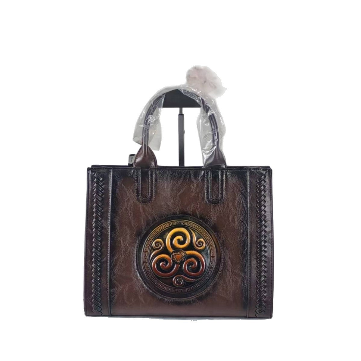 Fashionable Retro Ethnic Style Painted Handmade Handbags