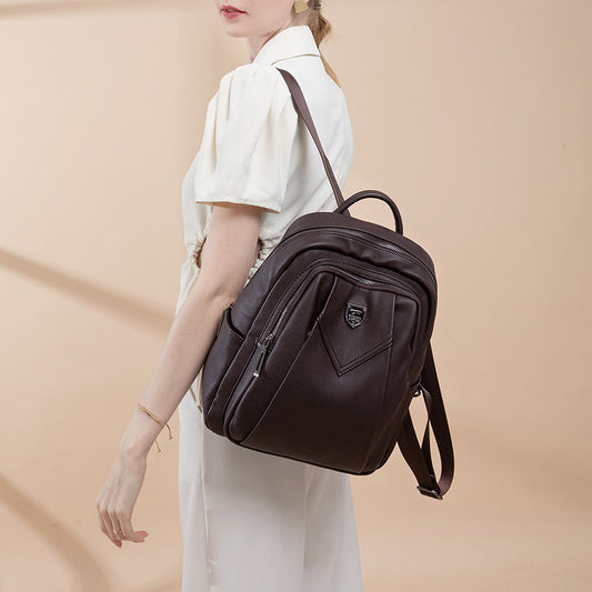 Women's Trendy Korean Wild Fashion Large Capacity Backpacks