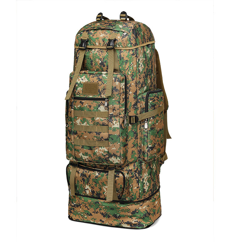 Oxford Cloth Can Expand Camouflage Camping Mountaineering Backpacks