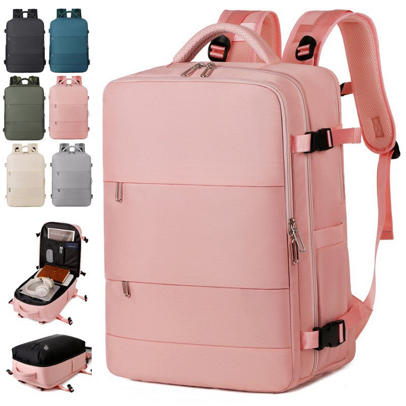Men's Business Vacuum Compression Large Capacity With Backpacks