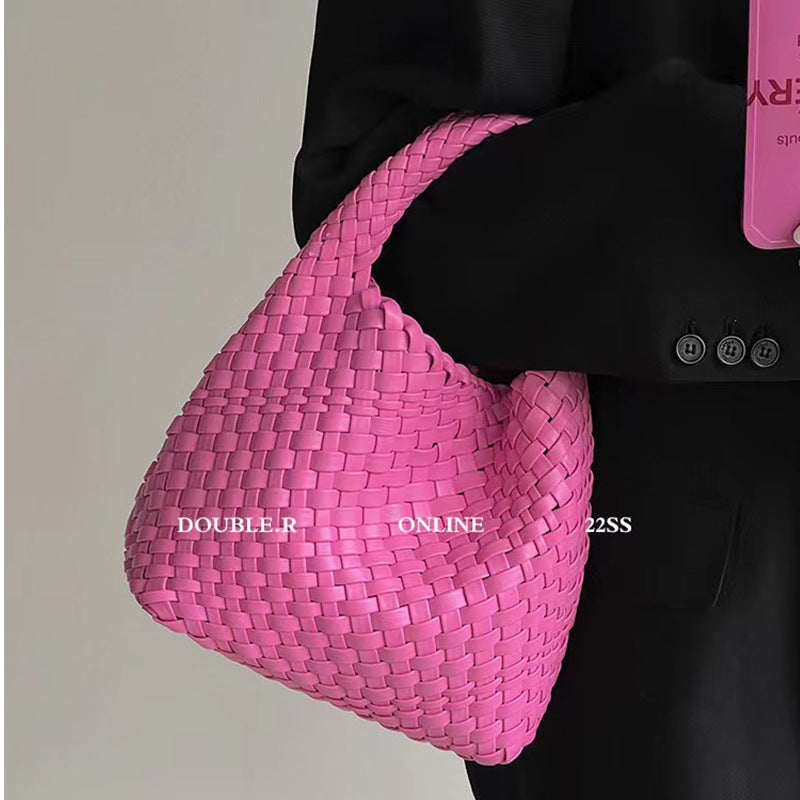 Women's Hand-woven Large Capacity Trendy Vegetable Handbags
