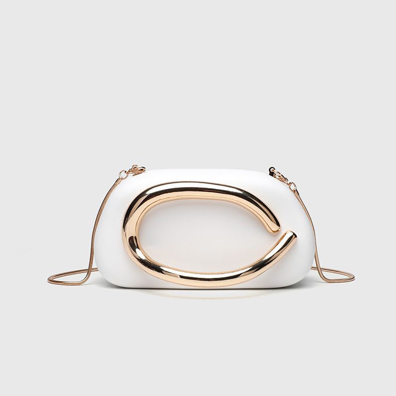 Classic Unique Women's Gilding Chain Letter Shoulder Bags