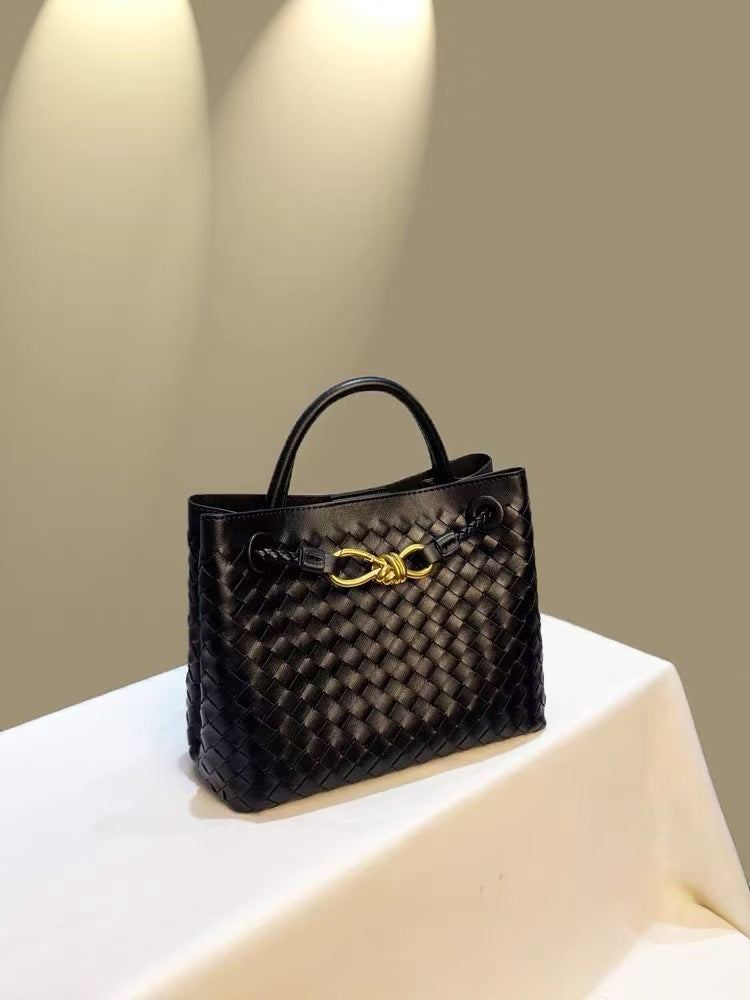 Attractive Women's Fashion Woven Spring Texture Handbags