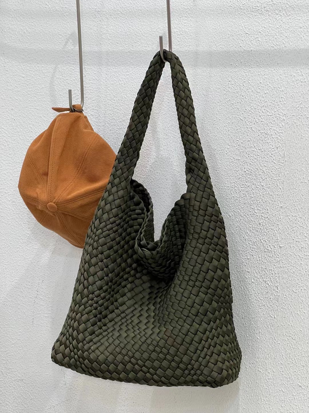 Women's Hand-woven Large Capacity Nylon Mother Chain Bags