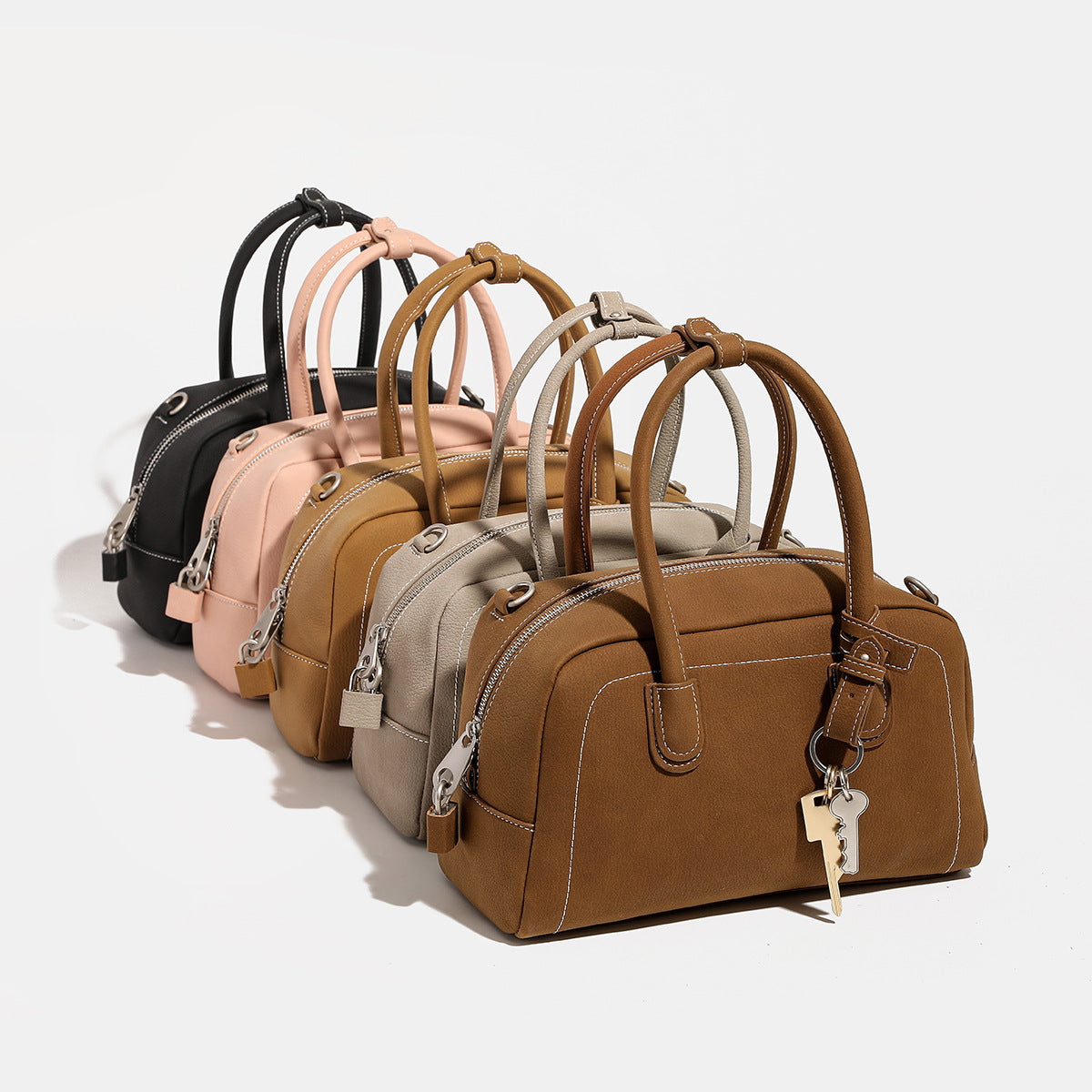 Women's Retro Underarm Autumn Frosted Feeling Tong Bags