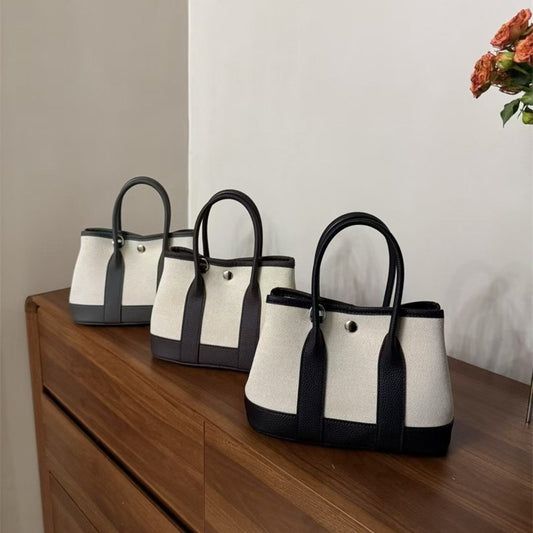 Women's Patchwork Garden Easy Matching Fashionable Contrast Color Crossbody Bags