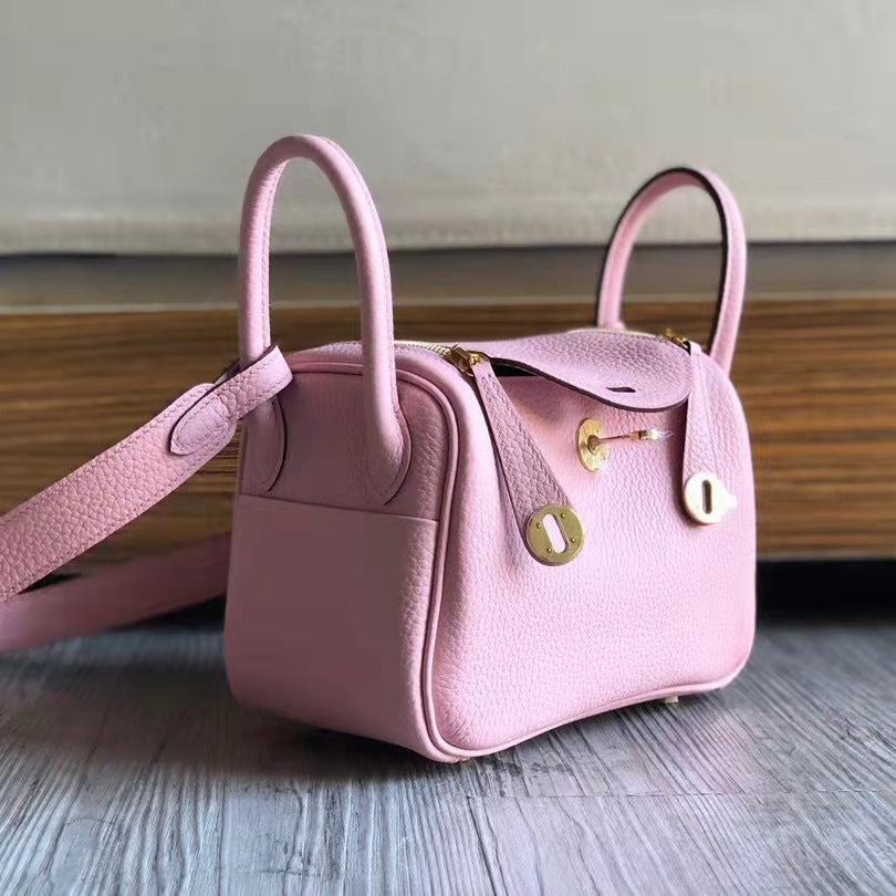 Women's First Layer Cowhide Lindy Genuine Leather Crossbody Bags